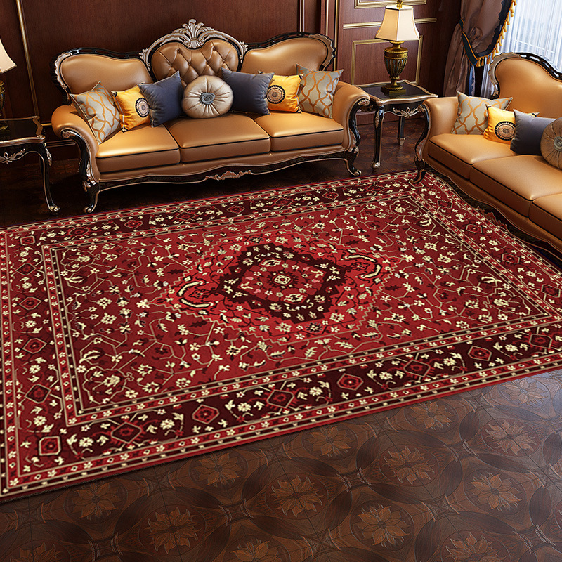 Home Textiles Classic Fashion - VIKAMA Tappeto in Cristallo Stile Etnico