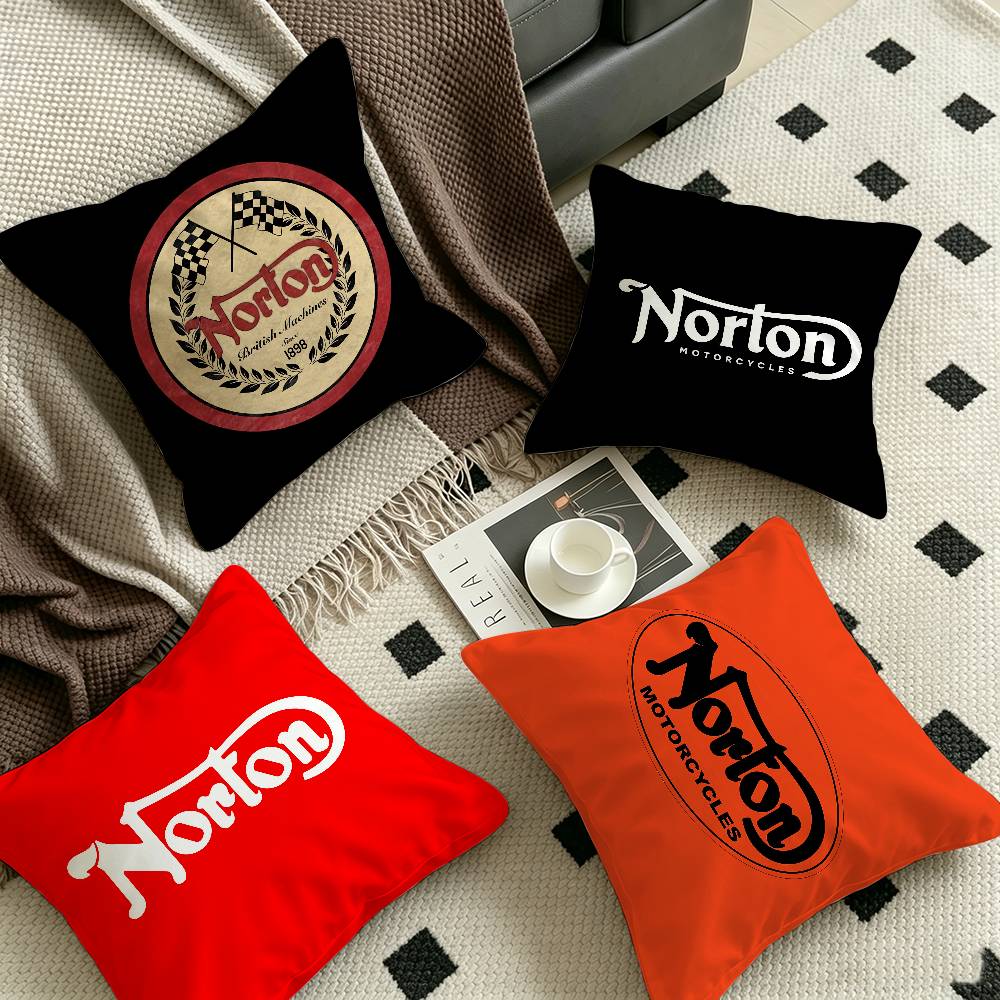 Home Textiles Classic Fashion - N-Norton Cuscino Moto Classica, Cuscino Anime,