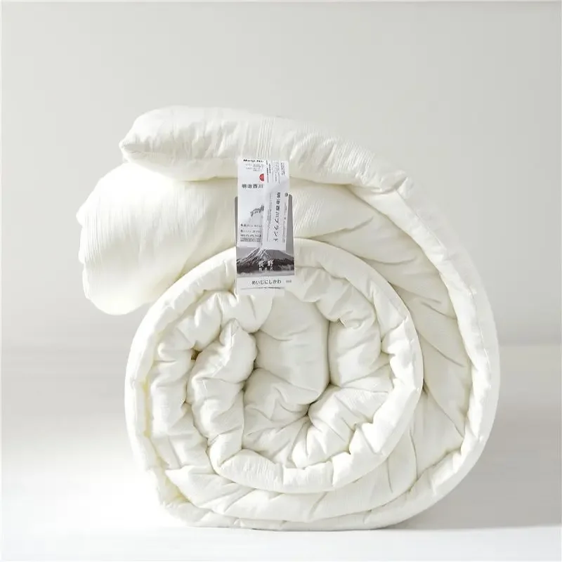Duvet Insert White - Piumino trapuntato bianco Japan Meiji Nishikawa