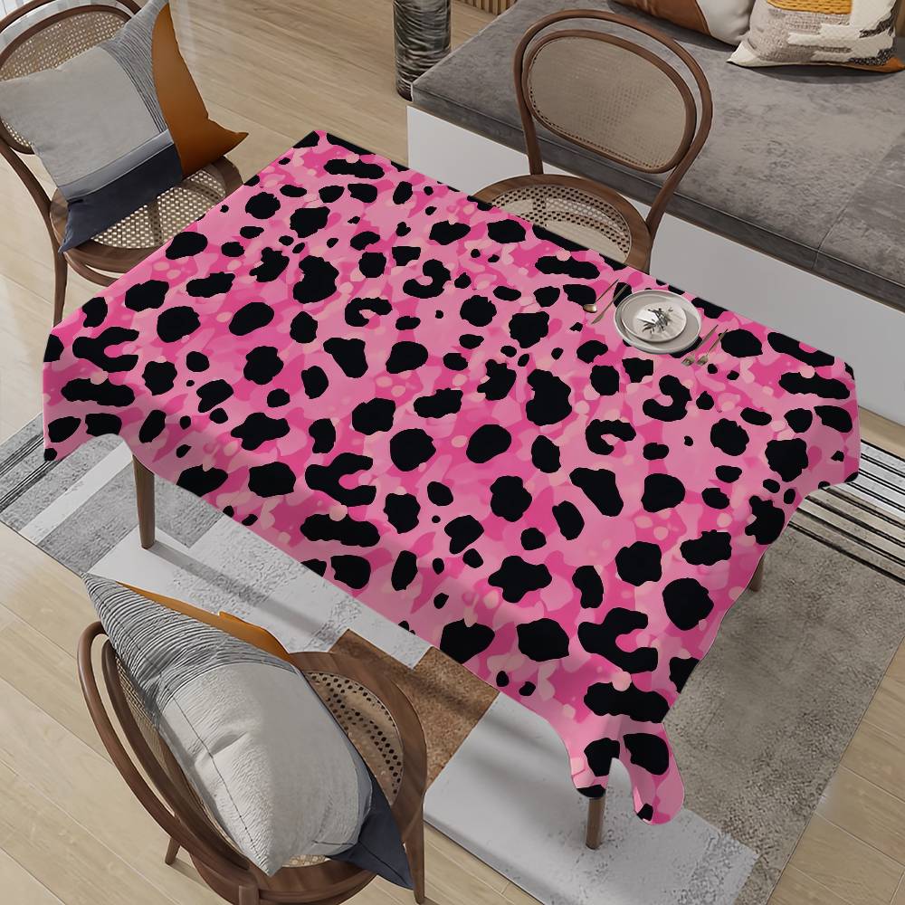 Tovaglia rosa con motivo leopa - Home Textiles Classic Fashion recensione e prezzo