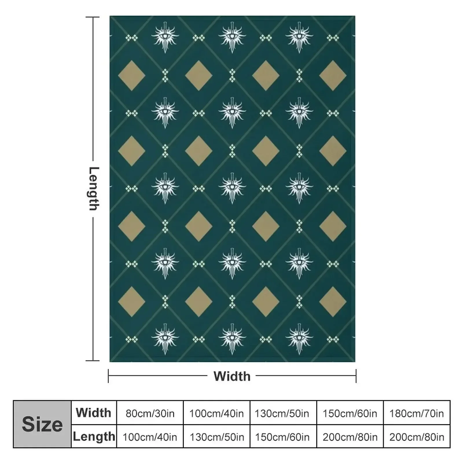 Inquisition Textile - Coperta  - Home Textiles Classic Fashion recensione e prezzo