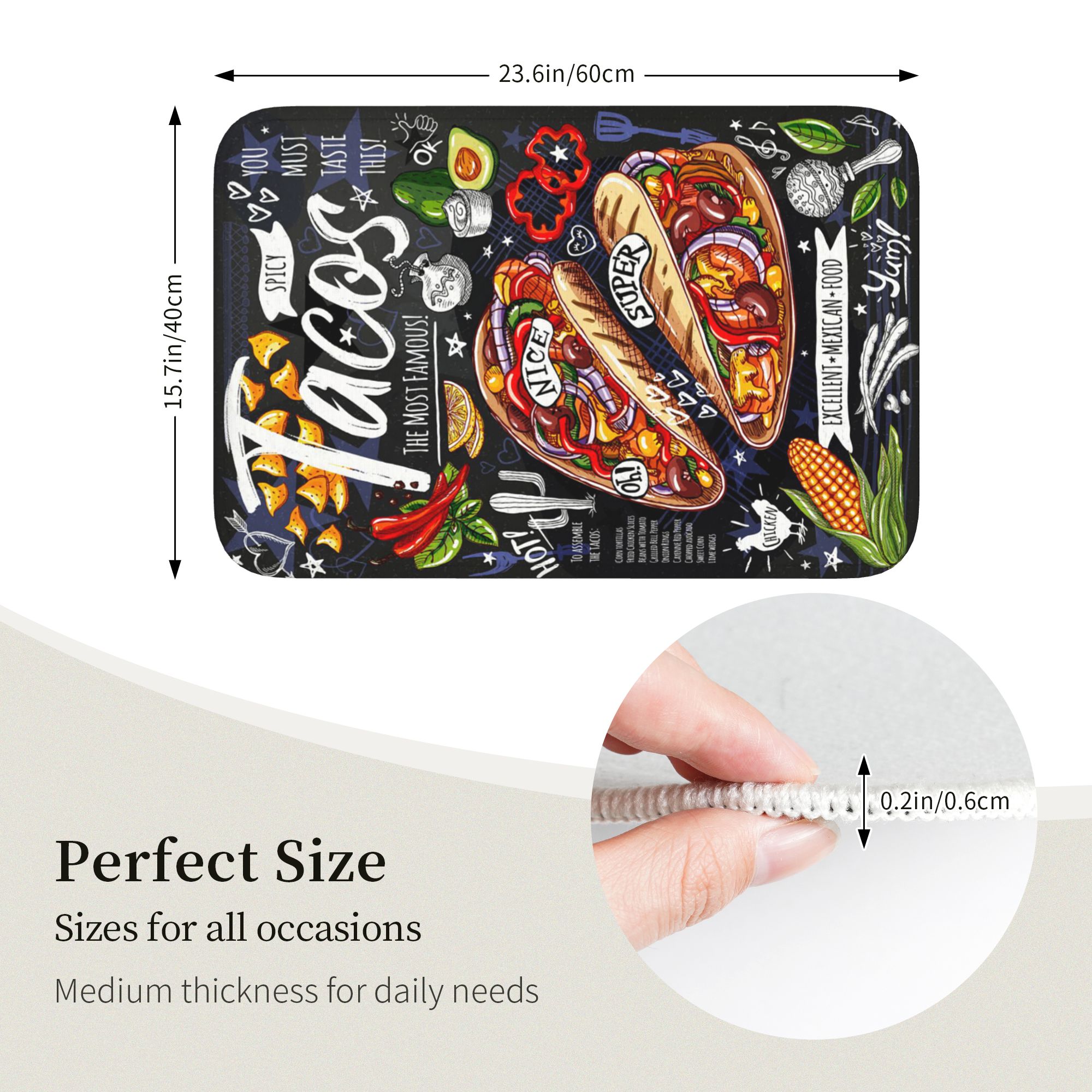 Tappetino con motivo Fashion H - Home Textiles Classic Fashion recensione e prezzo